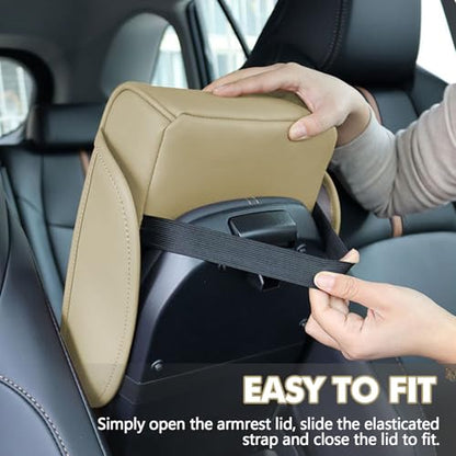 Car Center Console Cover (Beige)