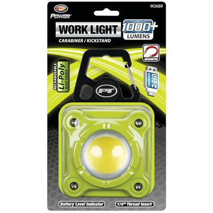 W2689 Rechargeable 1000 Lumen LED Utility Work Light (1000LM Li-Ion Utility Work Light)
