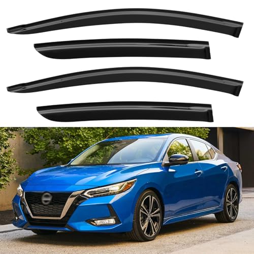 Window Visors Rain Guards for 2020 (2020-2025 Nissan Sentra)