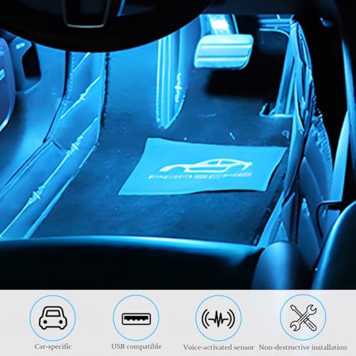 Car Interior LED Lights (Ice Blue)