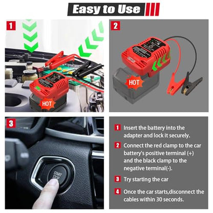 Jump Car Starter for Milwaukee 18V M18 Battery