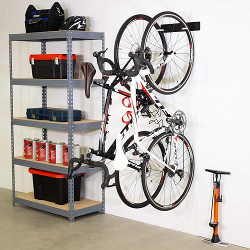 BLAT Bike Wall Mount Rack for Garage (X-Large / 2 Bikes)
