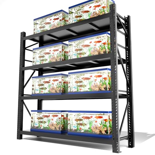 Garage Shelving Heavy Duty (78.7 in Wide - 4 Tier - 6500 lbs Load)