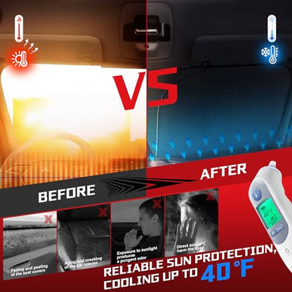 Windshield Sun Shade for 2013 (for 2013-2019 Ford Escape)