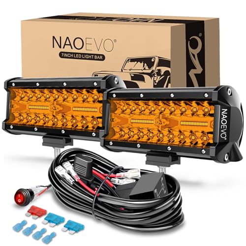 7 Inch LED Light Bar (Amber)