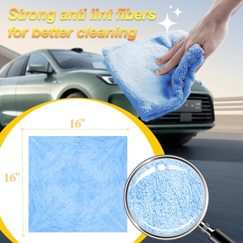 Car Wash Drying Towels (Blue)