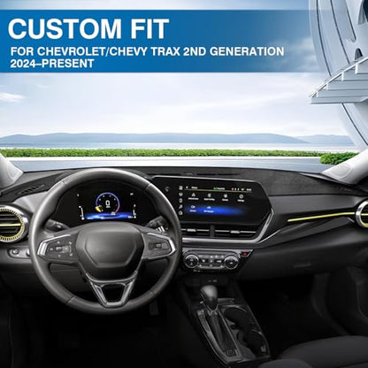 Black Dash Cover for Chevrolet (Trax 22-26(Black))