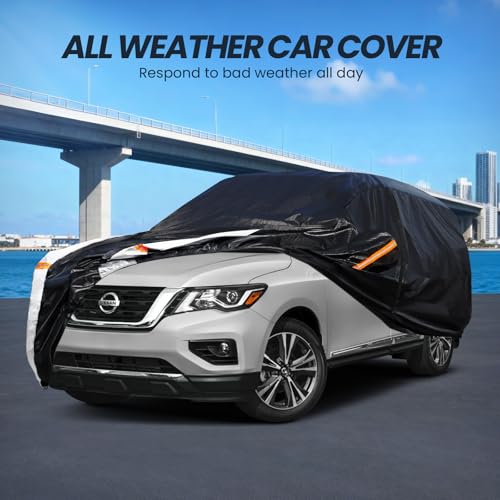 Multi Layer Car Cover Custom Fit for Nissan Pathfinder (Custom fit Nissan Pathfinder / SUV car cover)