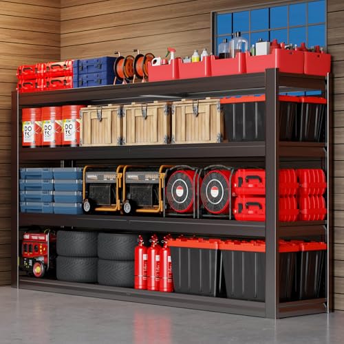 67" Wide Garage Shelving Unit (67"Wx30"Dx68H | 4 Tier)