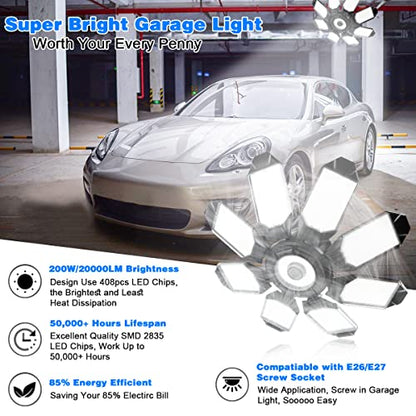 Garage Lighting (200W - 1Pack)