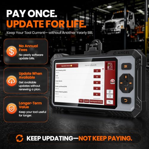 FX6100 Bidirectional OBD2 Scanner (Blcak)