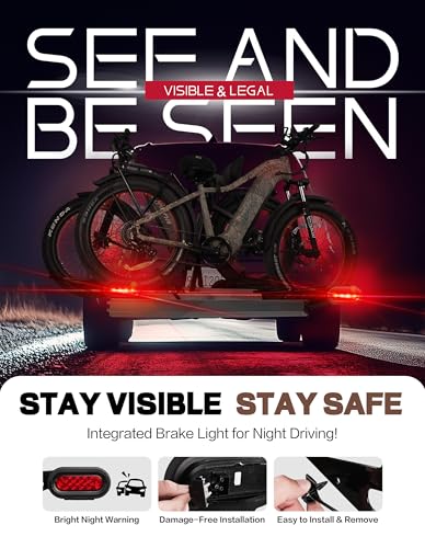 Young Bike Rack Brake Light & Plate Kit