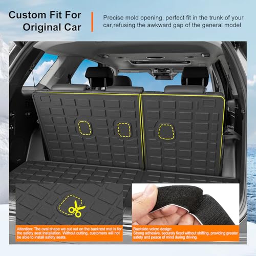 7&8 Floor Mats Cargo Mat Compatible with 2020