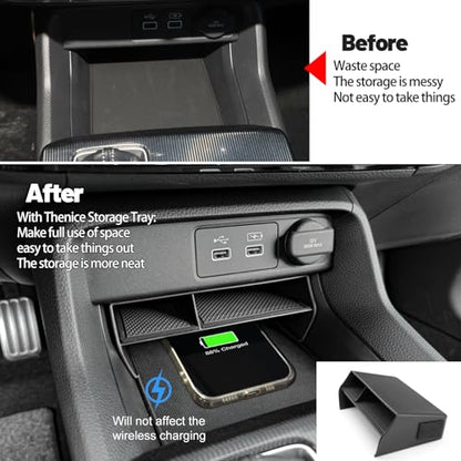 3PCS Car Interior Organizers for Honda Civic 2022 (Center, Armrest, Hidden Box)