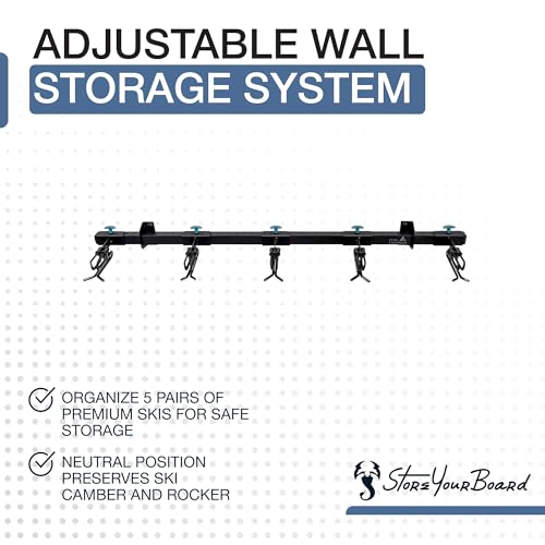 Ski Wall Mount Rack (Ski Rack)
