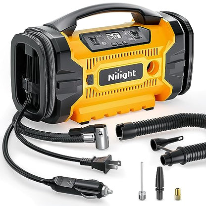 Portable Air Compressor Tire Inflator AC (Ac/DC Air Compressor Pump)