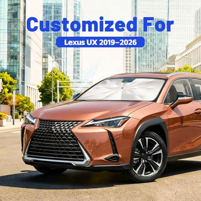 Car Windshield Sun Shade Umbrella for Lexus UX 2019 (For Lexus UX 2019-2026)