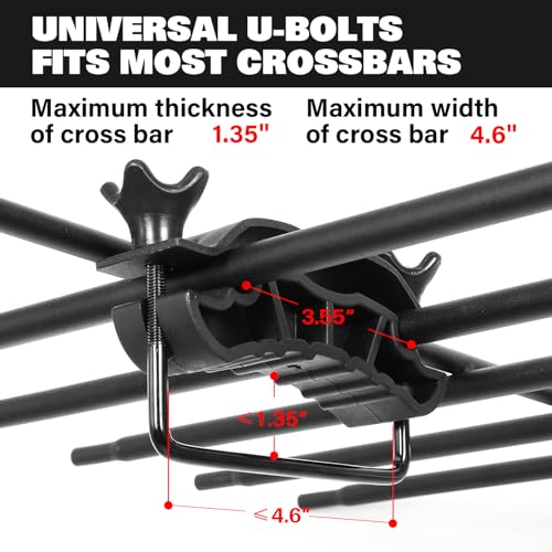 Roof Rack Carrier Basket Universal Rooftop 54" x 34" x 6" + Waterproof Bag (54" x 34" x 6")