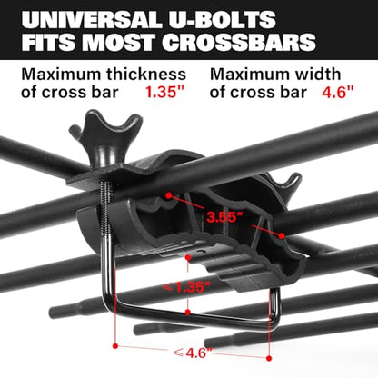 Roof Rack Carrier Basket Universal Rooftop 54" x 34" x 6" + Waterproof Bag (54" x 34" x 6")