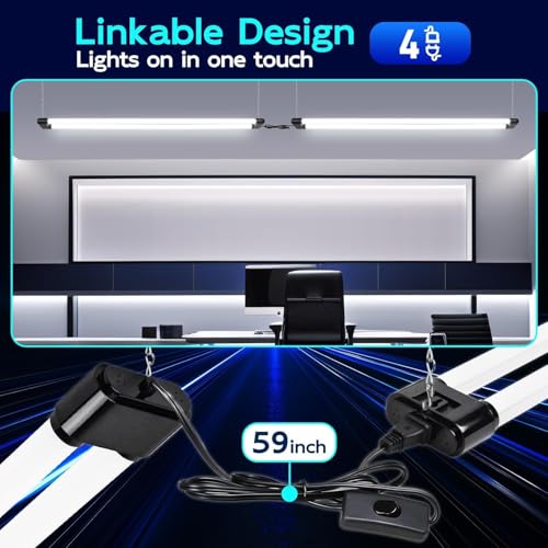 LED Shop Light 4FT 44W (Black / 44w)