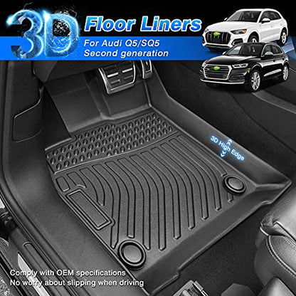 Floor mats Fit for 2018 2019 2020 2021 2022 2023 2024 Audi Q5