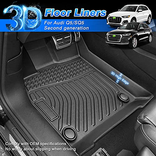 Floor mats Fit for 2018 2019 2020 2021 2022 2023 2024 Audi Q5
