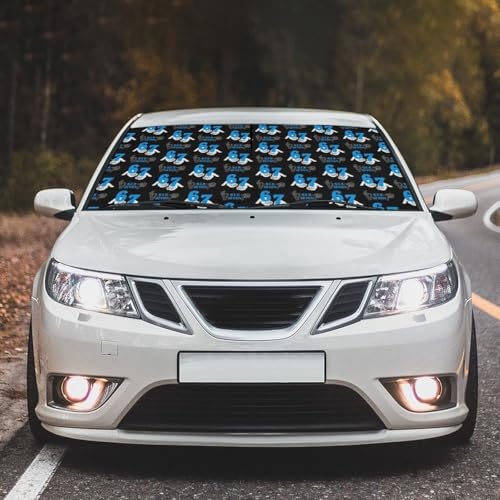 Funny Six Seven Car Windshield Sunshade Umbrella Foldable (57X31 Inch / styled45f-3)