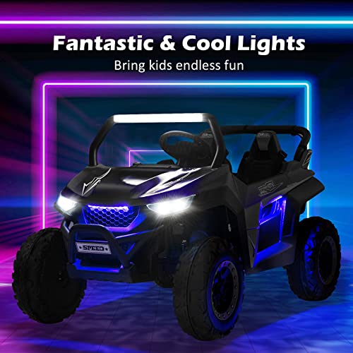 2 Seater Ride on Car for Kids (Black)