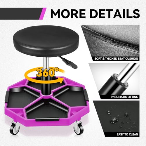 Mechanic Stool (Purple)