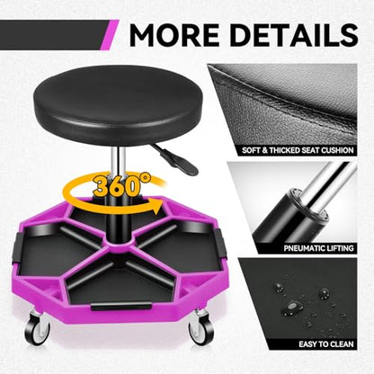 Mechanic Stool (Purple)