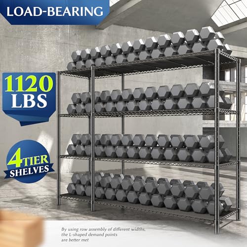 52.4" W Storage Shelves (13.78"D x 52.36"W x 59"H)