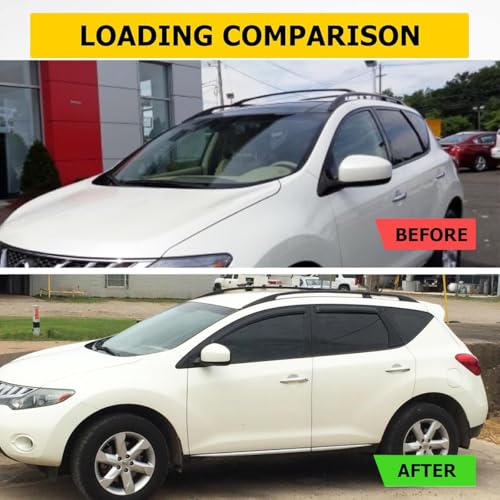Window Visors Rain Guards for 2009 (2009-2014 Murano)