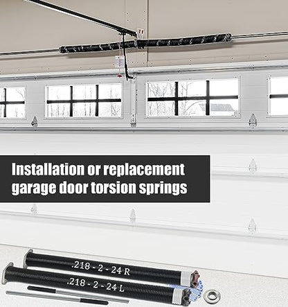 Garage Door Torsion Spring Set (.218x2x24")