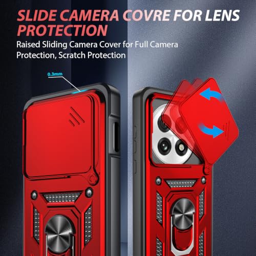for OnePlus 13 5G Case (OnePlus 13 5G（6.82"） / Red)