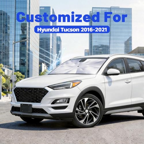 Car Windshield Sun Shade Umbrella for Hyundai Tucson 2016 (For Hyundai Tucson 2016-2021)