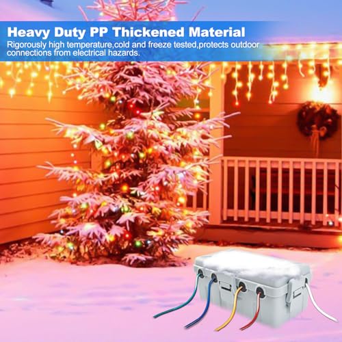 Medium Outdoor Electrical Box (Medium / Grey)