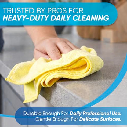 Bulk 16" x 16" All Purpose Towels Case Quantity (Red-200 Qty / 200 Pack)