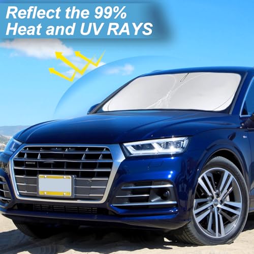 Custom Sunshade Windshield Sun Shade for 2018 (for 2018-2026 Audi Q8)