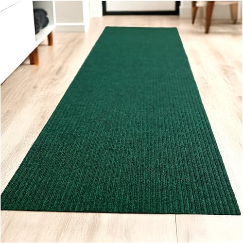 Heavy Duty Durable All Weather Indoor (5' x 11' (Rectangular) / Green)