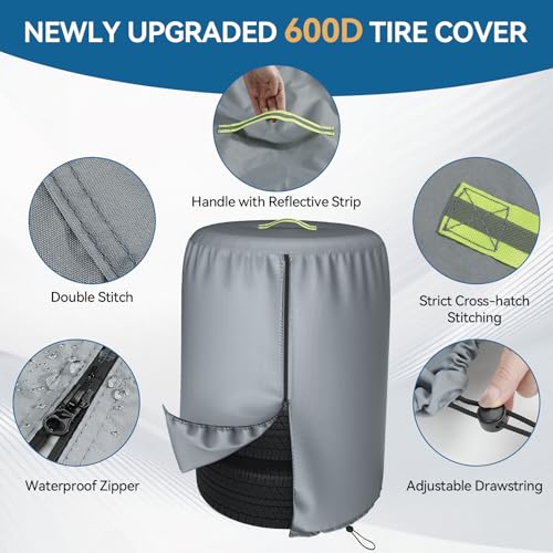 600D Tire Storage Bag (35 inch Diamete, 49 inch Height)