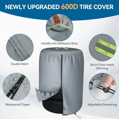 600D Tire Storage Bag (35 inch Diamete, 49 inch Height)