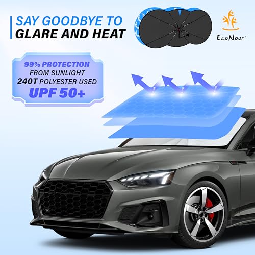 Car Windshield Sunshade Umbrella (Large)