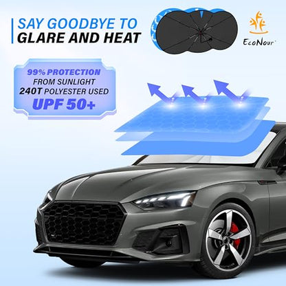 Car Windshield Sunshade Umbrella (Large)