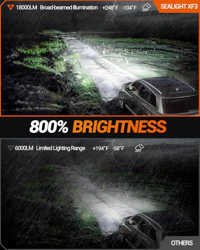 5202 LED Fog Light Bulbs or DRL (White / XF3 5202)