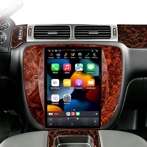 12.1 Wireless CarPlay Radio for GMC Yukon Chevy Tahoe Suburban 2007 (PX6 Hexa core 4G+64G+Car Play+Android Auto+Voice)