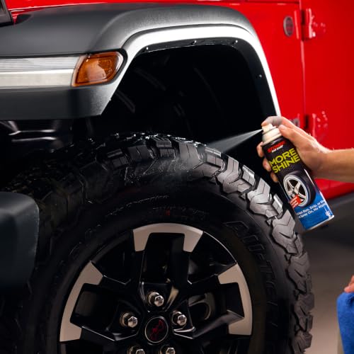 More Shine Tire Shine Spray (12 Ounce (Pack of 12))