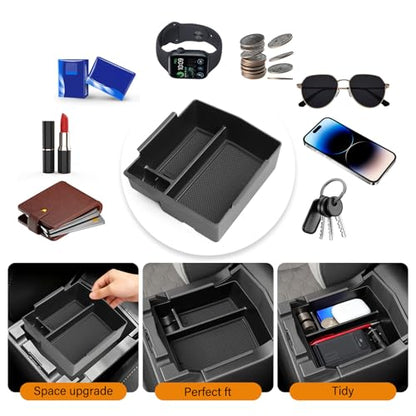 Center Console Organizer for 2025 2026 Subaru Forester Premium Sport Limited Touring Accessories (for Subaru Forester)