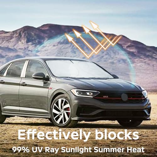 Sunshades for VW Volkswagen Jetta 2019 2020 (for 2019-2026 Volkswagen Jetta)