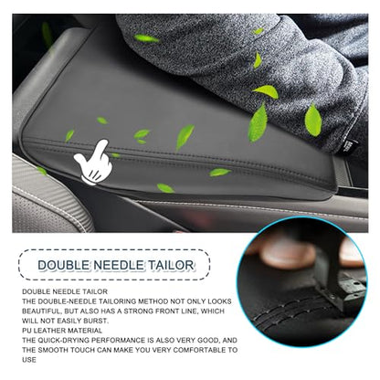 2026 Atlas Cross Sport Armrest Cover for Volkswagen Atlas 2026 Accessories Center Console Cover 2024 Atlas Armrest Cover Protector Compatible with 2024 2025 2026 VW Volkswagen Atlas Cross Sport (2024+ Volkswagen Atlas)