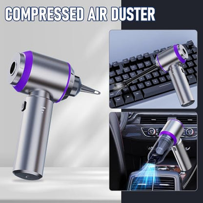 Car Vacuum Cordless Mini Handhled 4 (Purple)